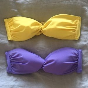 Bundle of Victoria’s Secret Strapless Bikini Tops